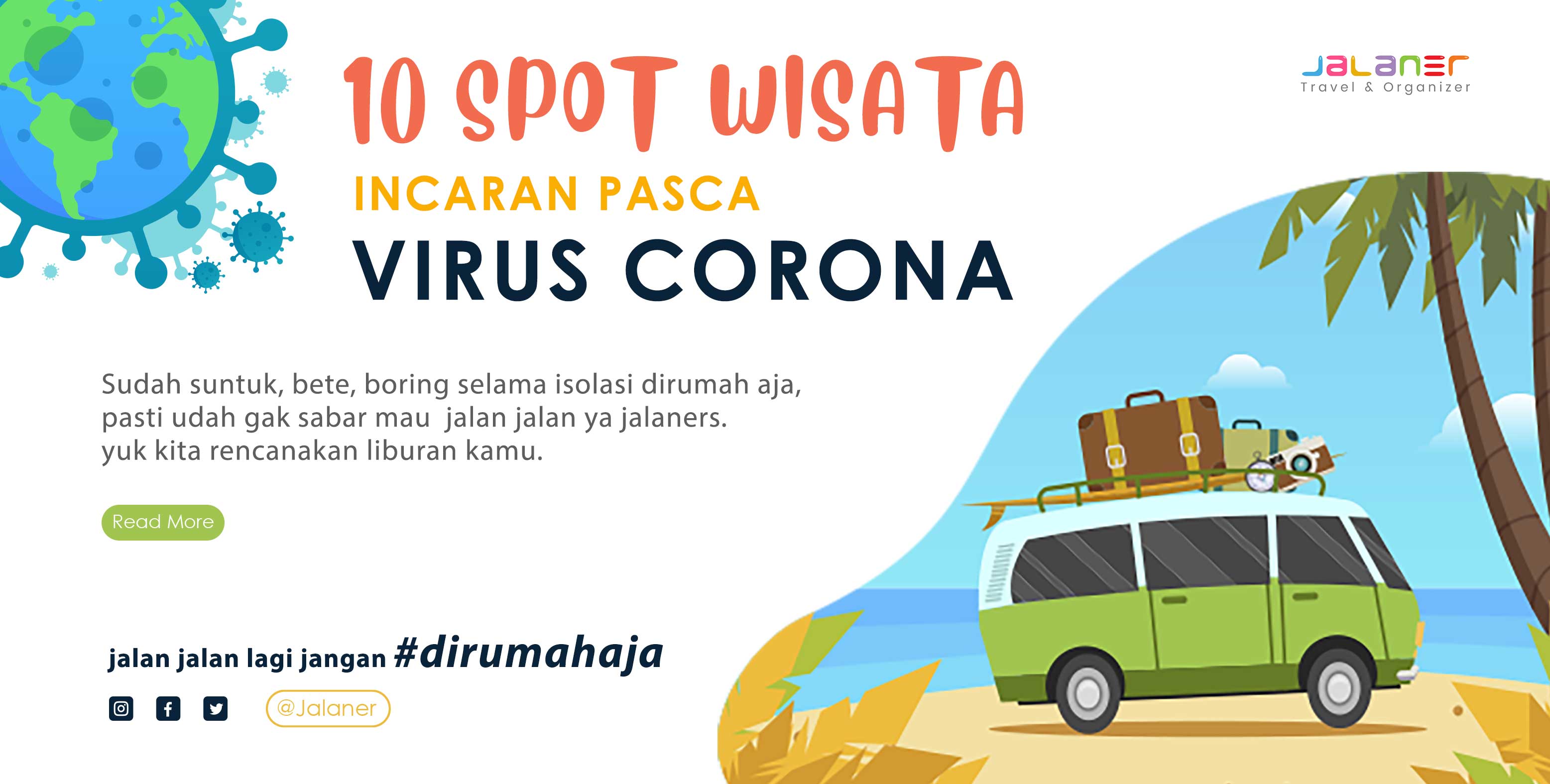 10 Spot Wisata Selama Pandemi 2022