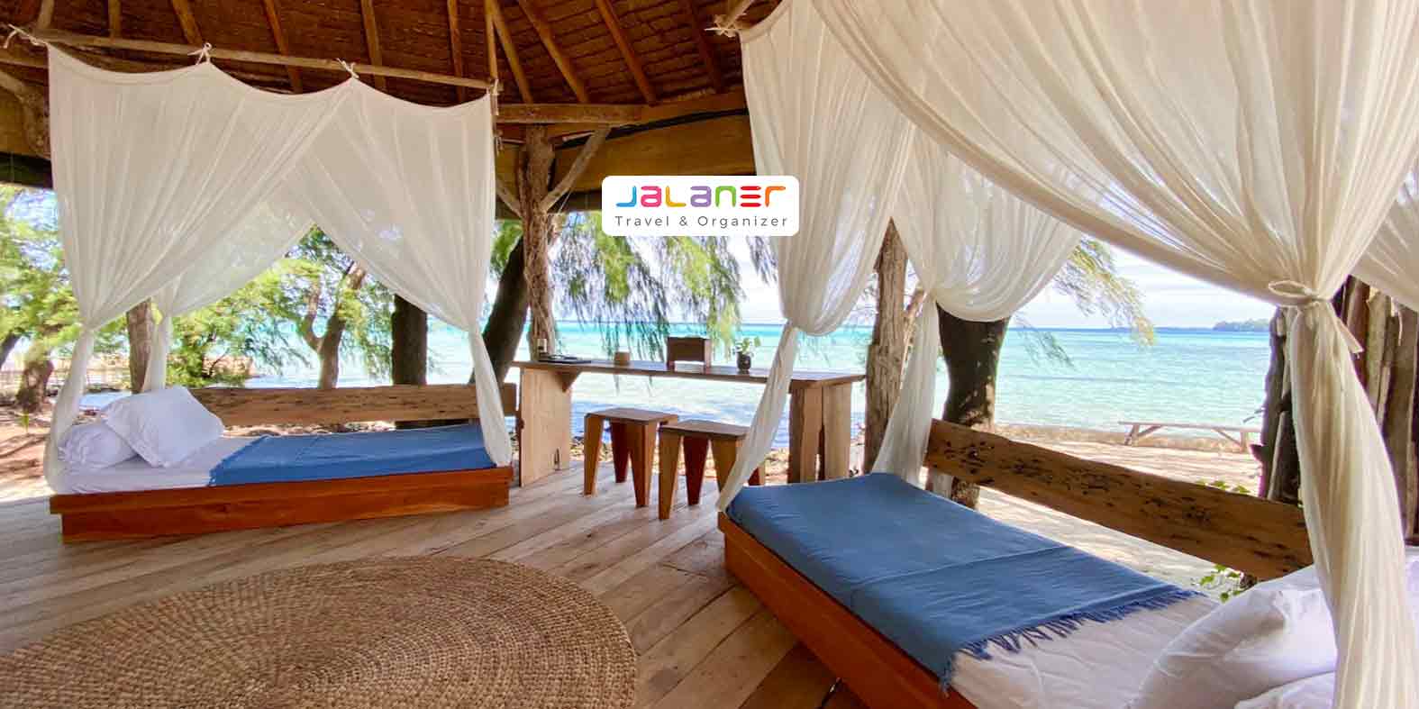 Pulau Seribu Resort dengan Cottage Tepi Laut