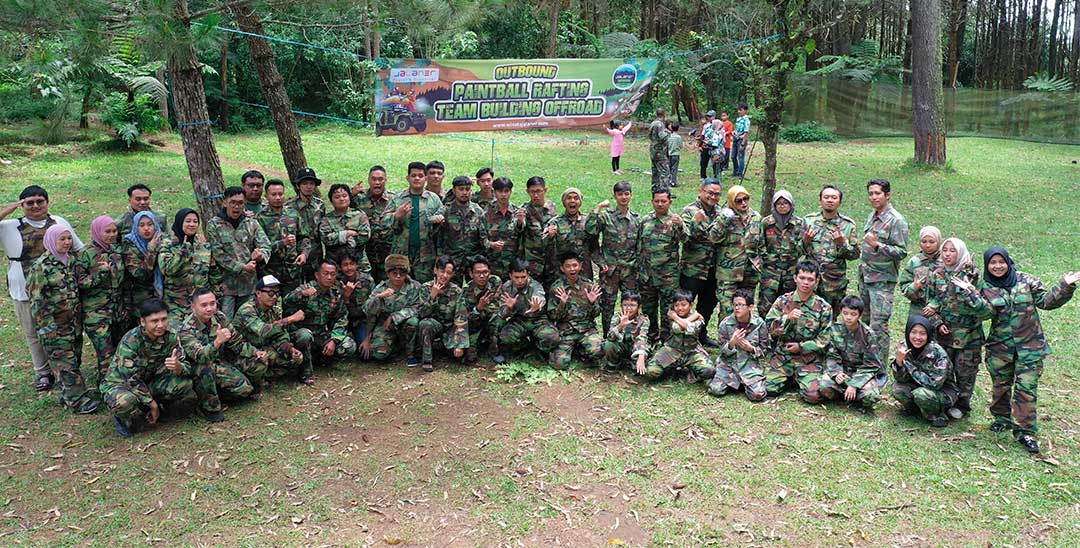 Serunya Gathering Offroad dan Paintball di Cikole Bandung bersama Jalaner Outbound